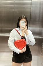 Heart Bag Red