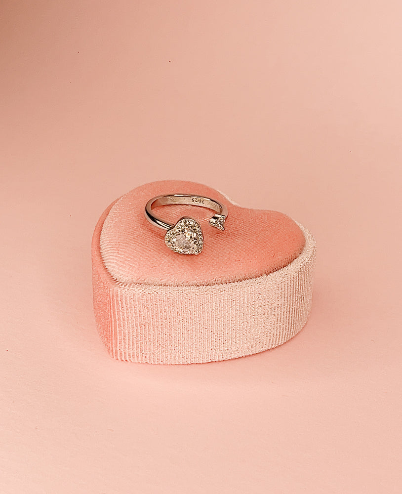 Anxiety Heart Ring ♡