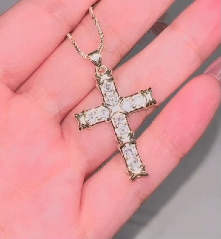 Cross X Necklace ♡