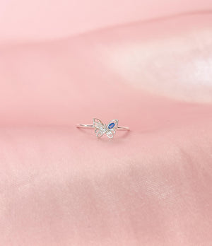 Ice Butterfly Ring