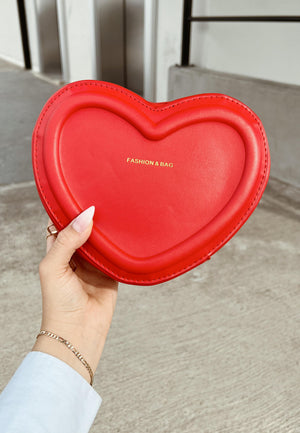 Heart Bag Red