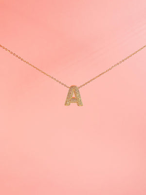 Big Letters Necklace