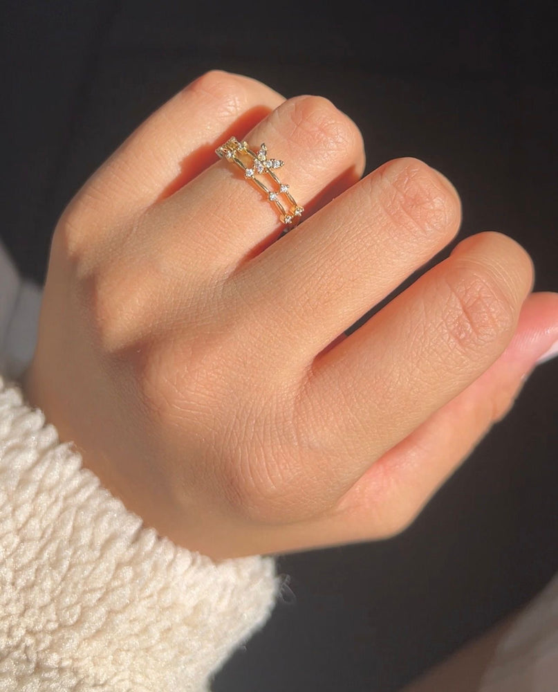 Mini Butterfly Ring ♡