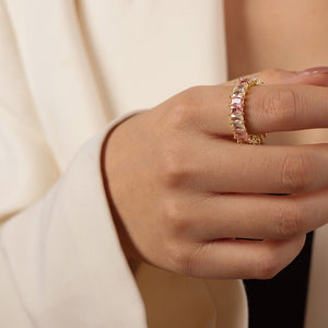 Amelia White & Pink Ring ♡