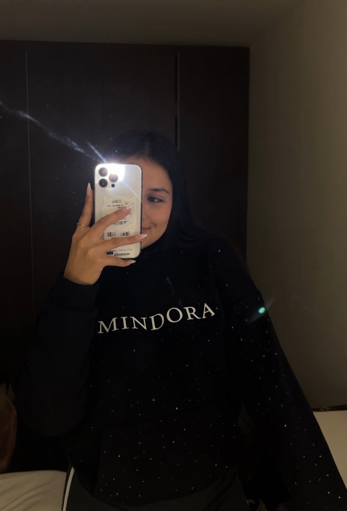 BLACK DIAMOND HOODIE by Mindora🖤✨