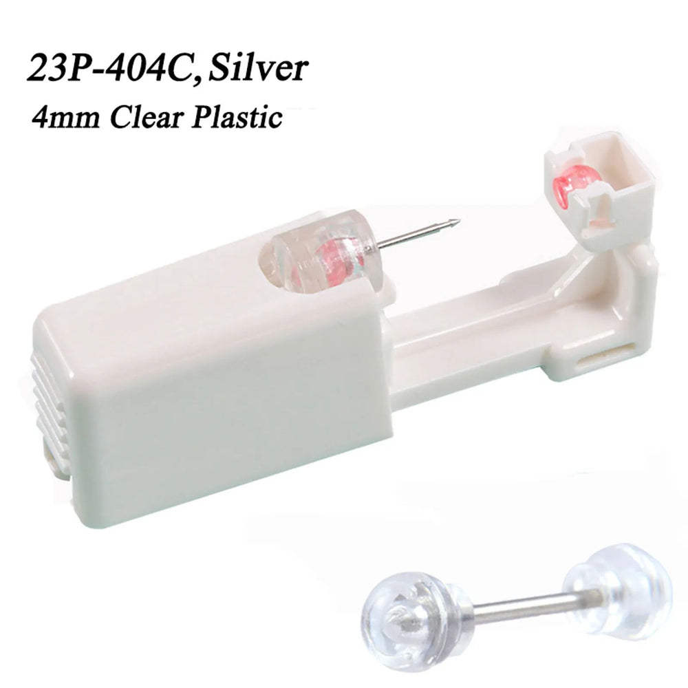 Stainless ♡ Clear Plastic 4mm.