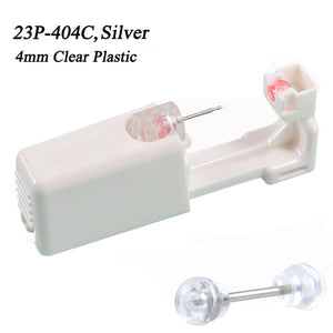 Stainless ♡ Clear Plastic 4mm.