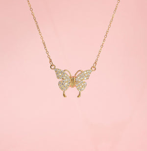 Dúo Sophie Butterfly Necklace ♡