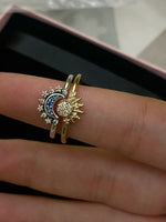 Sol & Luna Rings♡ Gift box+PRESALE