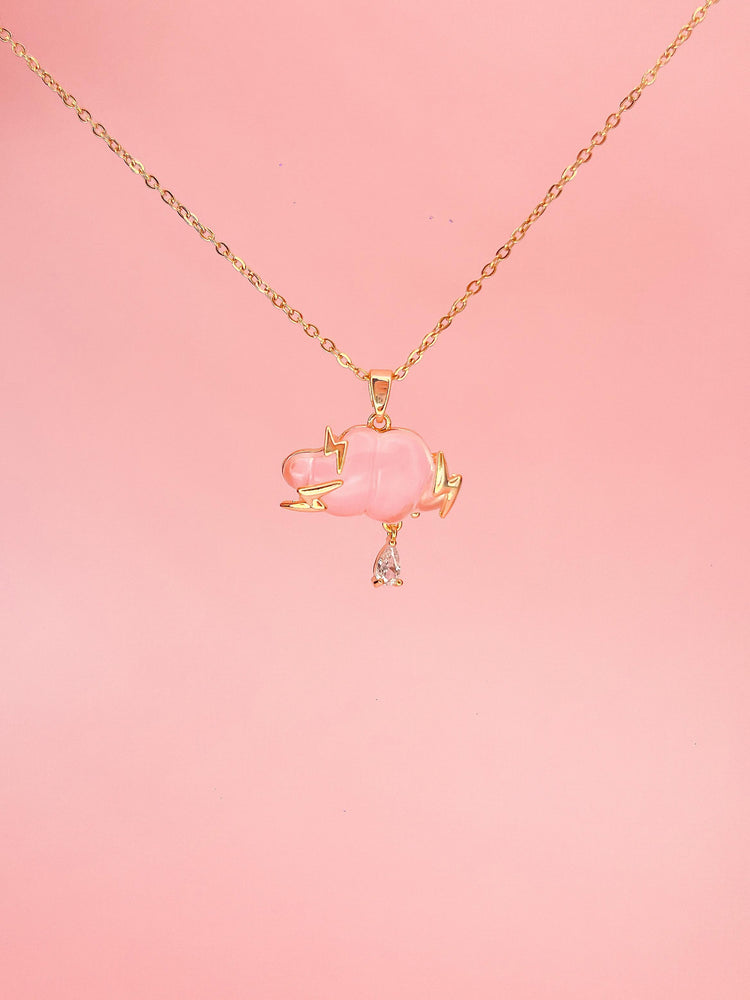 Pink Cloud Necklace ♡