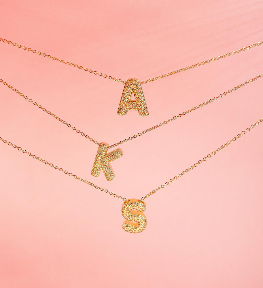 Big Letters Necklace