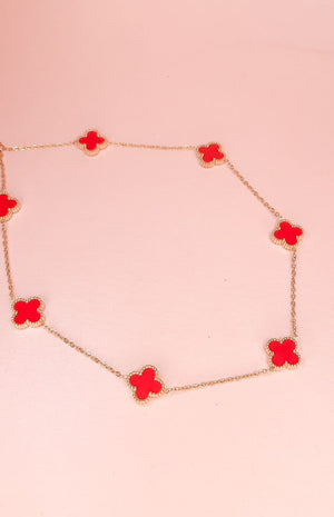 Van Cleef Red Necklace ♡