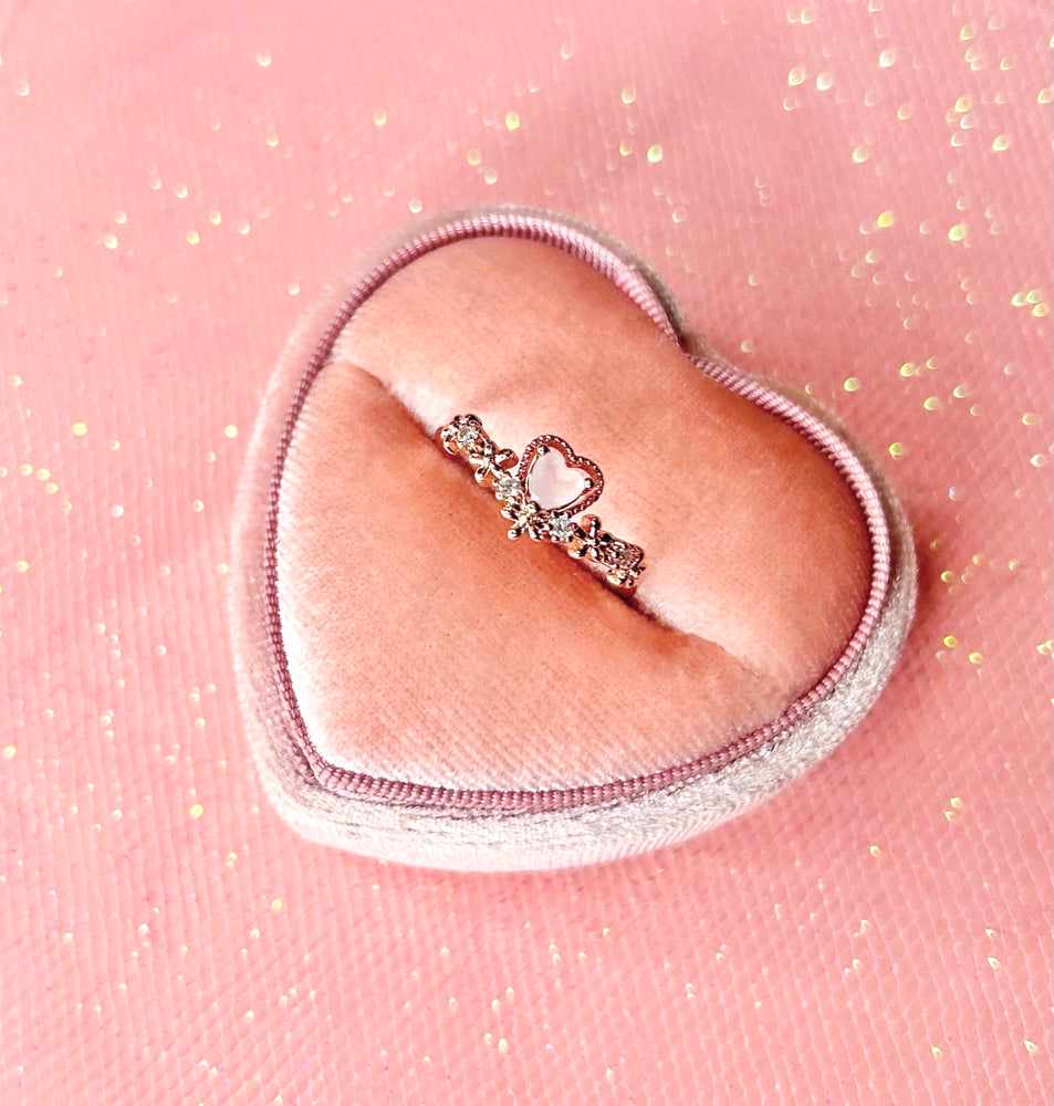 Pink Heart Ring ♡