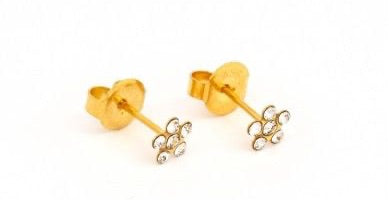 Gold Plated Daisy 6mm ♡