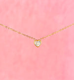 Shiny Heart Necklace♡