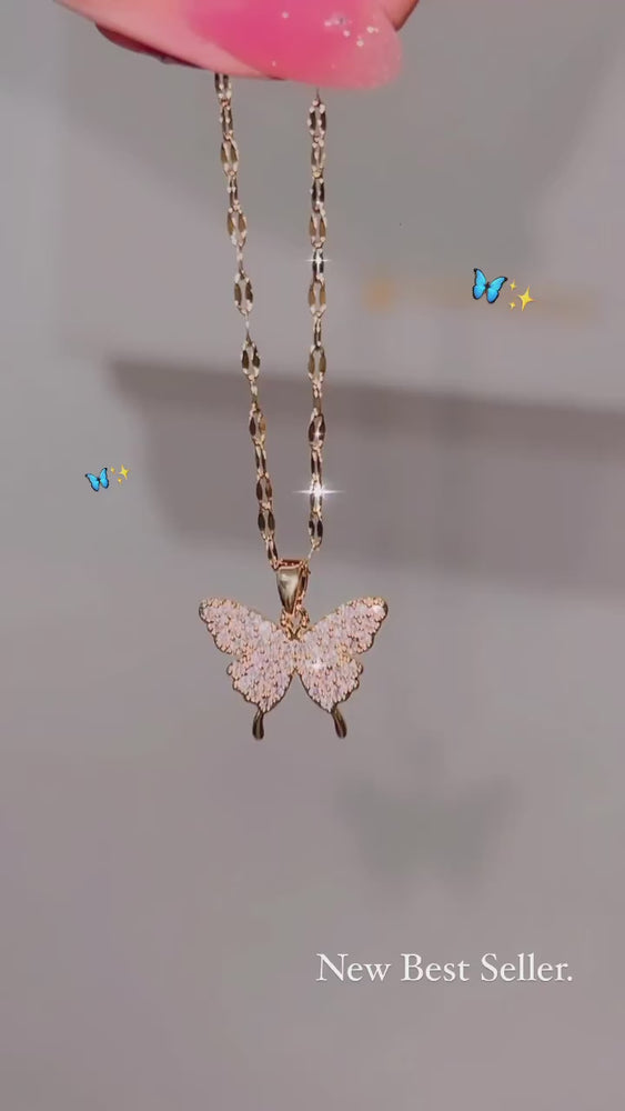 
            
                Cargar y reproducir el video en el visor de la galería, Sophie Butterfly Necklace ♡
            
        