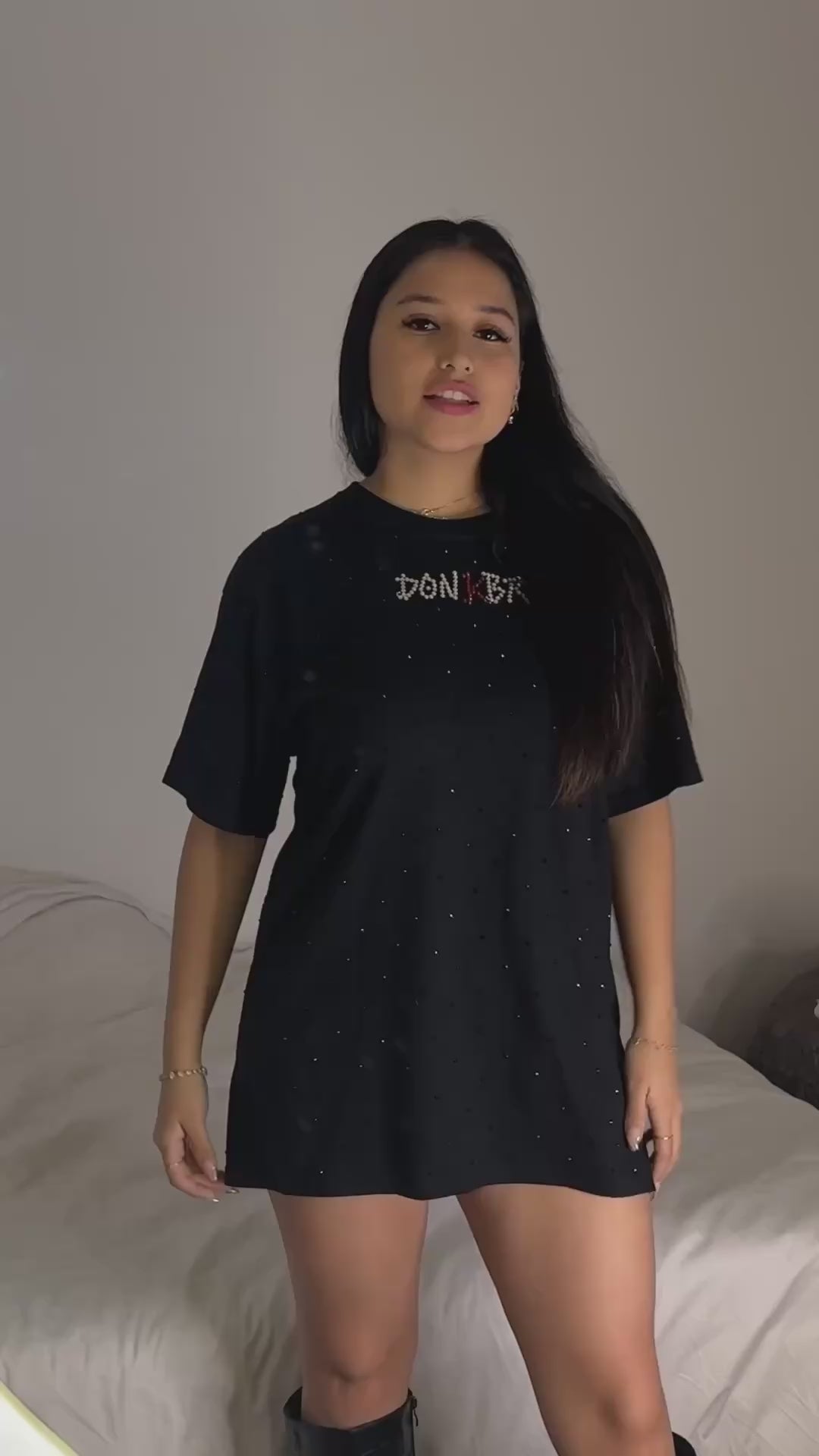 ELADIO CARRIÓN hand made diamond shirt✨