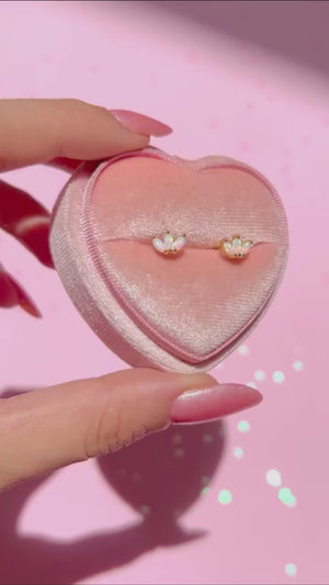 
            
                Cargar y reproducir el video en el visor de la galería, Opal Tiara Earring ♡
            
        