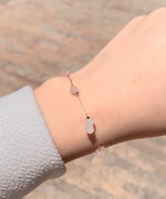 Rose quartz bracelet ♡ 