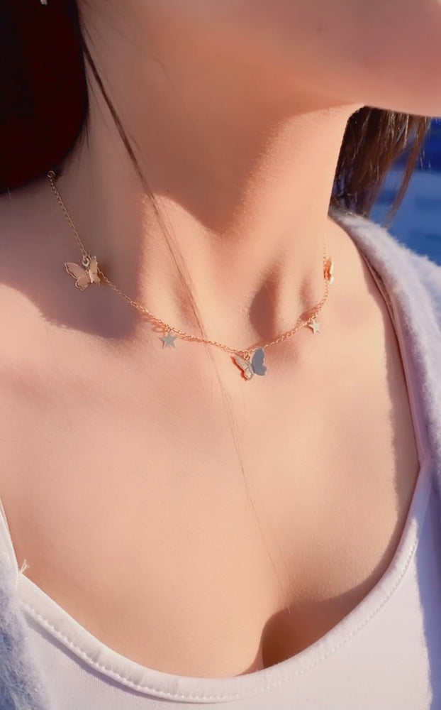 Lovely Butterfly Necklace ♡