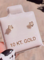 Stars Bezel 10k Gold ♡